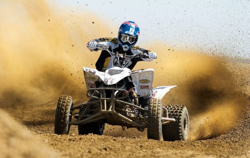 Balade en raptor à la Palmeraie